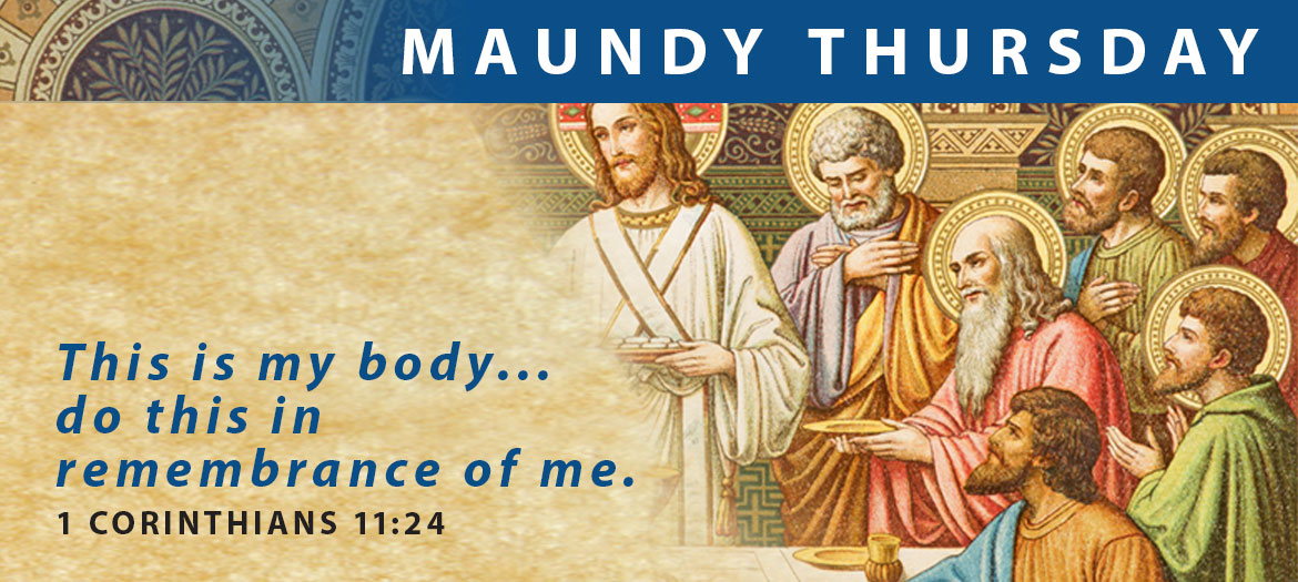 Holy Thursday 2026