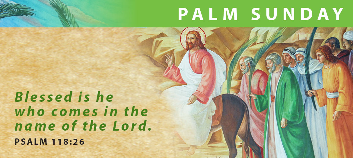 Palm Sunday banner